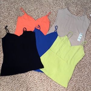 Five Size Medium Old Navy Camis